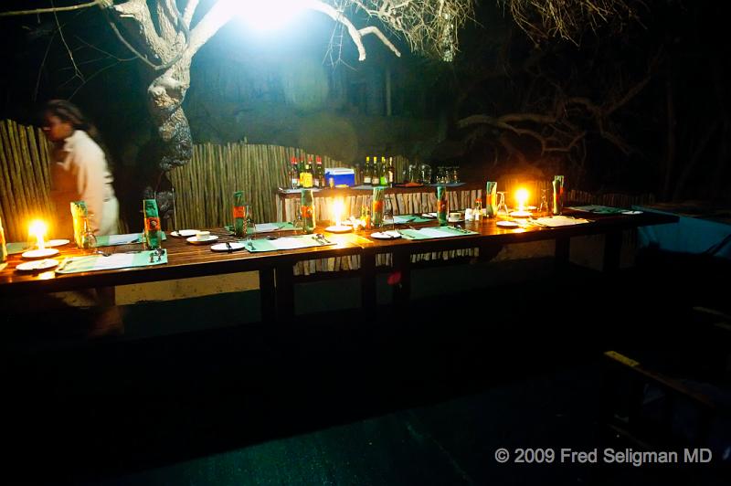 20090605_192052 D3 X1 D1.jpg - Dinner table, Skeleton Coast Camp